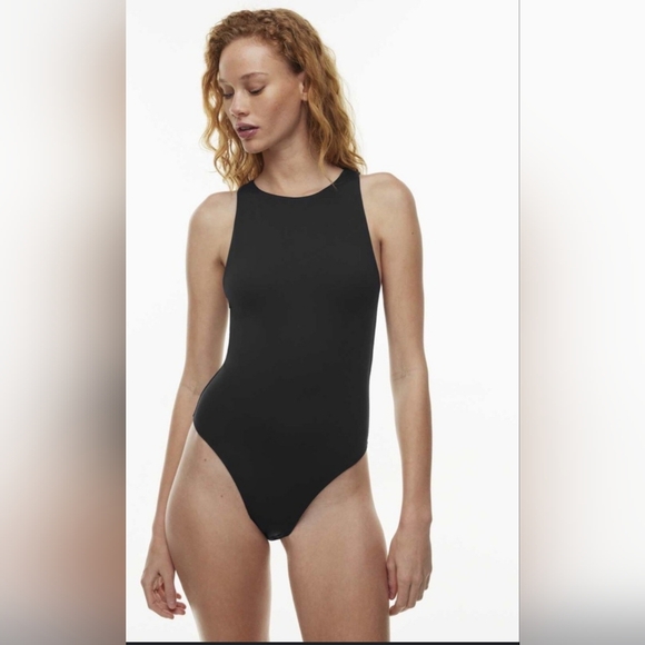 Aritzia Contour '90s Bodysuit in Black size Small - Picture 1 of 12